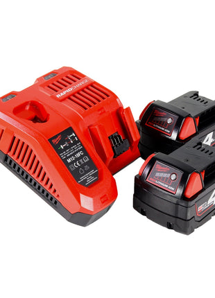 Milwaukee M18 HOAL-402FC Lampe de chantier LED sans fil 4000lm 18V + 2x Batteries 4,0Ah + Chargeur