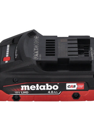 Metabo KH 18 LTX BL 24 Akku Bohrhammer 18 V 2,2 J SDS Plus Brushless + 1x Akku 4,0 Ah + metaBOX - ohne Ladegerät