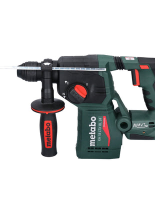 Metabo KH 18 LTX BL 24 Akku Bohrhammer 18 V 2,2 J SDS Plus Brushless ( 601713800 ) + 2x Akku 4,0 Ah + Ladegerät + metaBOX