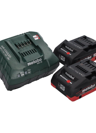 Metabo KH 18 LTX BL 24 akumulatorowa wiertarko-wkrętarka bezszczotkowa 18 V 2,2 J SDS Plus ( 601713800 ) + 2x akumulator 4,0 Ah + ładowarka + metaBOX