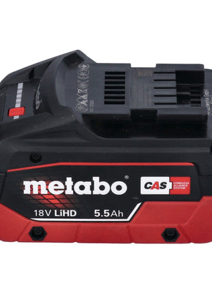 Metabo KH 18 LTX BL 24 akumulatorowa wiertarko-wkrętarka udarowa 18 V 2,2 J SDS Plus bezszczotkowa + 1x akumulator 5,5 Ah + metaBOX - bez ładowarki