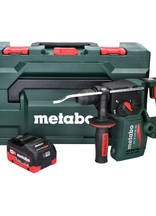 Metabo KH 18 LTX BL 24 Akku Bohrhammer 18 V 2,2 J SDS Plus Brushless + 1x Akku 8,0 Ah + metaBOX - ohne Ladegerät