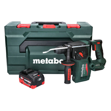 Metabo KH 18 LTX BL 24 akumulatorowa wiertarko-wkrętarka udarowa 18 V 2,2 J SDS Plus bezszczotkowa + 1x akumulator 8,0 Ah + metaBOX - bez ładowarki