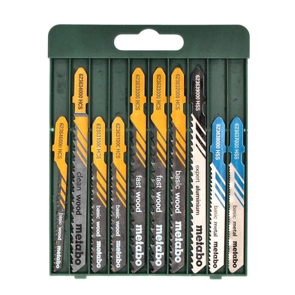 Metabo STA 18 LTX 100 Akku Stichsäge 18 V + 2x Akku 4,0 Ah + Ladegerät + 10 tlg. Sägeblatt Set + metaBOX - Toolbrothers