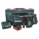 Metabo KH 18 LTX BL 24 trapano a percussione a batteria 18 V 2,2 J SDS Plus Brushless + 1x batteria ricaricabile 10,0 Ah + caricatore + metaBOX