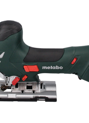 Metabo STA 18 LTX 140 Akku Stichsäge 18 V + 2x Akku 4,0 Ah + Ladegerät + 10 tlg. Stichsägeblatt Set + metaBOX