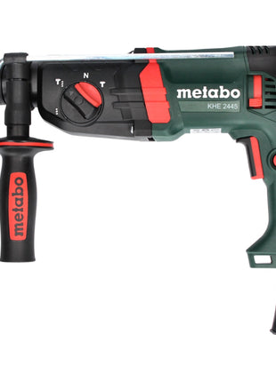 Martillo combinado Metabo KHE 2445 800 W 2,4 J SDS plus + juego de taladro y cincel 13 piezas + estuche