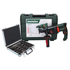 Metabo KHE 2645 martello combinato 850 W 2,9 J SDS plus + set di punte e scalpelli da 13 pezzi + valigetta