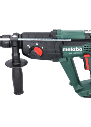 Metabo KH 18 LTX 24 akumulatorowy młot udarowo-obrotowy 18 V 2,1 J SDS plus + 1x akumulator 4,0 Ah + metaBOX - bez ładowarki