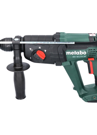 Metabo KH 18 LTX 24 Akku Kombihammer 18 V 2,1 J SDS plus + 2x Akku 4,0 Ah + Ladegerät + metaBOX ( 601712800 ) - Toolbrothers