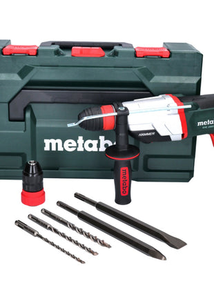 Metabo KHE 2660 Quick Kombihammer 850 W 3 J SDS plus + 5 tlg. Bohrer und Meißel Set + metaBOX - Toolbrothers