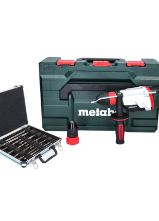 Metabo KHE 2660 Quick Marteau combiné 850 W 3 J SDS plus + Set de 13 forets et burins + Coffret metaBOX