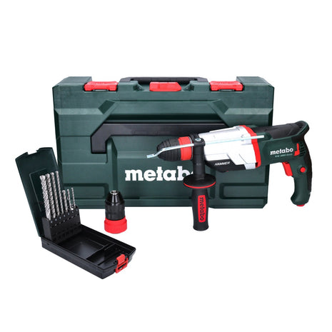 Metabo KHE 2660 Quick Kombihammer 850 W 3 J SDS plus + 7 tlg. Bohrer Set + metaBOX - Toolbrothers