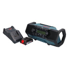 Bosch GPB 18V-2 SC Radio de obra con batería profesional 18 V DAB+ Bluetooth AUX + 1x batería 2,0 Ah + cargador