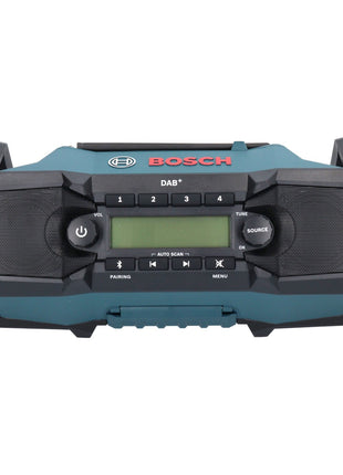 Bosch GPB 18V-2 SC Radio de obra con batería profesional 18 V DAB+ Bluetooth AUX + 1x batería 2,0 Ah + cargador