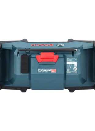 Bosch GPB 18V-2 SC Radio de obra con batería profesional 18 V DAB+ Bluetooth AUX + 1x batería 2,0 Ah + cargador