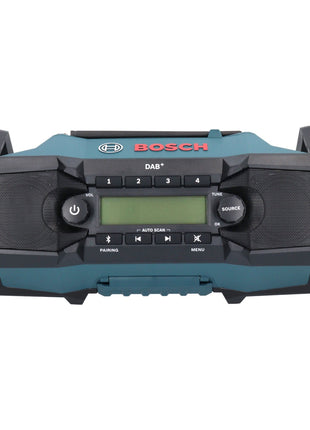 Bosch GPB 18V-2 SC Radio de chantier professionnelle sur batterie 18 V DAB+ Bluetooth AUX + 1x batterie 4,0 Ah + chargeur