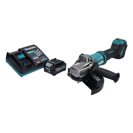 Makita GA 038 GD1 Smerigliatrice angolare a batteria 40 V max. 230 mm Brushless XGT + 1x batteria 2,5 Ah + caricabatteria
