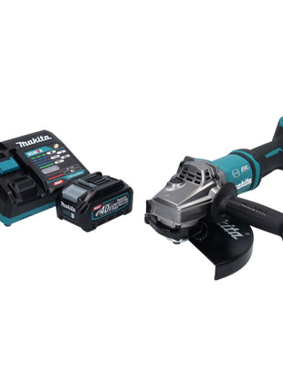 Makita GA 038 GM1 Akku Winkelschleifer 40 V max. 230 mm Brushless XGT + 1x Akku 4,0 Ah + Ladegerät