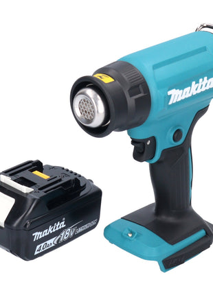 Makita DHG 180 M1 Akku Heißluftgebläse 18 V 550 °C + 1x Akku 4,0 Ah - ohne Ladegerät - Toolbrothers