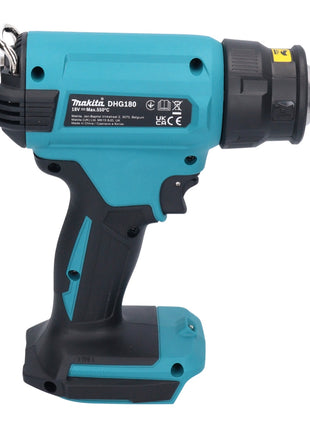 Makita DHG 180 T1 Akku Heißluftgebläse 18 V 550 °C + 1x Akku 5,0 Ah - ohne Ladegerät - Toolbrothers