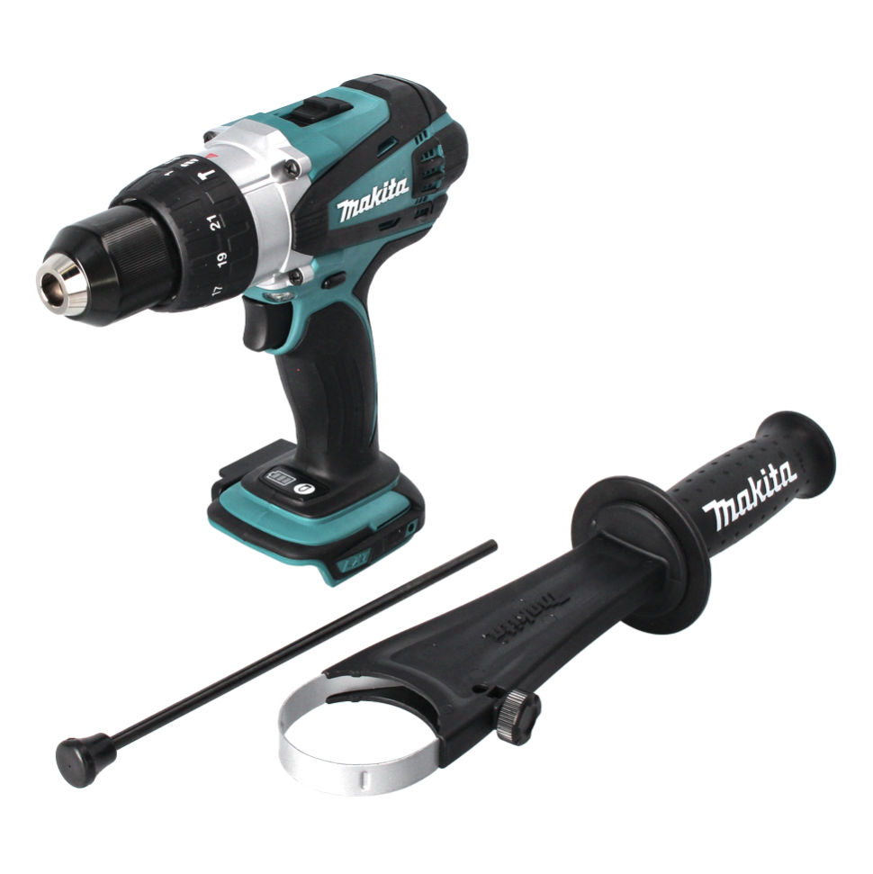 Trapano a percussione a batteria Makita DHP 458 Z 18 V 91 Nm solo - senza batteria, senza caricabatterie