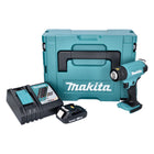 Makita DHG 180 RA1J soplador de aire caliente a batería 18 V 550 °C + 1x batería 2,0 Ah + cargador + Makpac