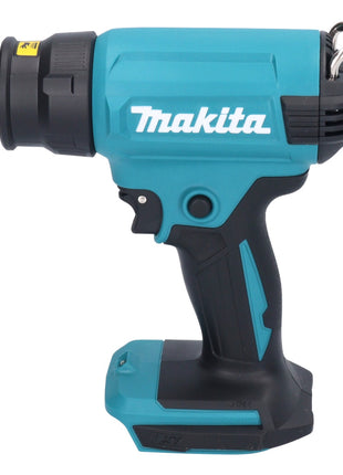 Makita DHG 180 RAJ Pistolet air chaud sans fil 18 V 550 C + 2x batterie rechargeable 2,0 Ah + chargeur + Makpac