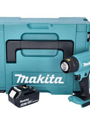 Makita DHG 180 M1J Akku Heißluftgebläse 18 V 550 °C + 1x Akku 4,0 Ah + Makpac - ohne Ladegerät - Toolbrothers