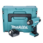 Makita DHG 180 M1J Akku Heißluftgebläse 18 V 550 °C + 1x Akku 4,0 Ah + Makpac - ohne Ladegerät - Toolbrothers