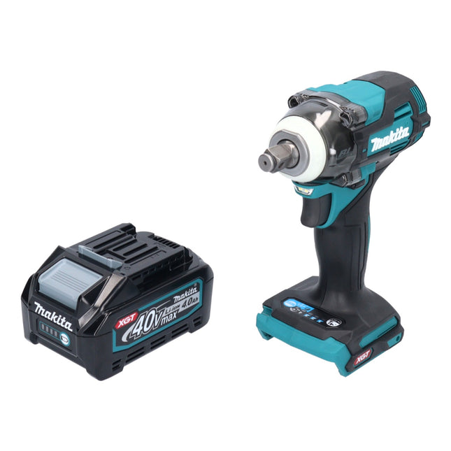 Avvitatore a impatto a batteria Makita TW 004 GM1 40 V max. 1/2" 350 Nm XGT Brushless + 1x batteria 4,0 Ah - senza caricabatteria