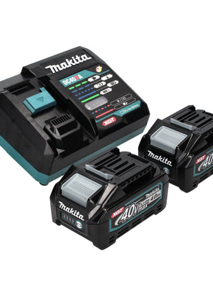 Makita TW 004 GM2 Akku Schlagschrauber 40 V max. 1/2" 350 Nm XGT Brushless + 2x Akku 4,0 Ah + Ladegerät