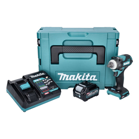 Makita TW 004 GD101 Akumulatorowy klucz udarowy 40 V maks. 1/2" 350 Nm XGT bezszczotkowy + 1x akumulator 2,5 Ah + ładowarka + Makpac