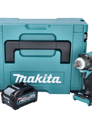 Makita TW 004 GM101 Llave de impacto inalámbrica 40 V máx. 1/2" 350 Nm XGT Brushless + 1x batería 4,0 Ah + Makpac - sin cargador