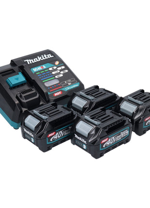 Makita Power Source Kit 4x BL 4020 Akku 40 V max. 2,0 Ah XGT ( 4x 191L29-0 ) + DC 40 RA Ladegerät ( 191E07-8 )