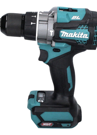 Taladro percutor inalámbrico Makita HP 001 GA1 40 V máx. 140 Nm XGT Brushless + 1x batería 2,0 Ah + cargador