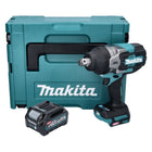 Makita TW 001 GA101 Akku Schlagschrauber 40 V max. 1800 Nm Brushless XGT + 1x Akku 2,0 Ah + Makpac - ohne Ladegerät