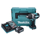 Makita TW 001 GA101 Akku Schlagschrauber 40 V max. 1800 Nm Brushless XGT + 1x Akku 2,0 Ah + Ladegerät + Makpac