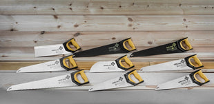 FORTE Tools Zapfensäge 35cm 13 TPI Premium Säge, klassische Feinsäge mit ergonomischem Gummigriff, Säge für Holz, Kunststoff, etc., mit Universal Verzahnung Made in Sweden ( 000051083450 ) - Toolbrothers