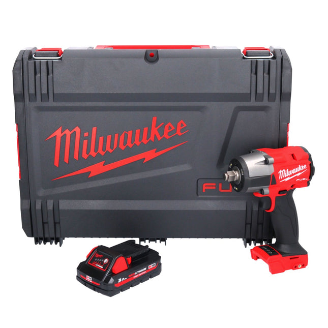 Milwaukee M18 FMTIW2F12-301X Avvitatore a impulsi a batteria 18 V 745 Nm 1/2" brushless + 1x batteria ricaricabile 3,0 Ah + HD box - senza caricabatterie