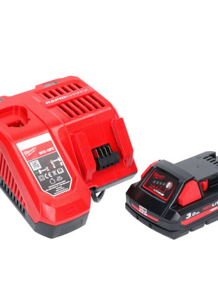 Milwaukee M18 FMTIW2F12-301X Akku Schlagschrauber 18 V 745 Nm 1/2" Brushless + 1x Akku 3,0 Ah + Ladegerät + HD Box