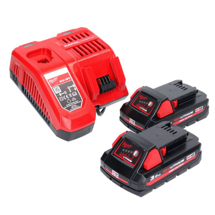 Milwaukee M18 FMTIW2F12-302X Avvitatore a impulsi a batteria 18 V 745 Nm 1/2" brushless + 2x batteria ricaricabile 3,0 Ah + caricatore + scatola HD