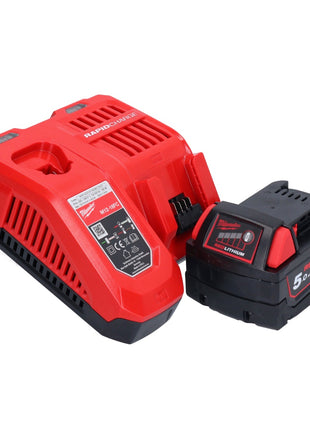 Milwaukee M18 FMTIW2F12-501X Clé à choc sans fil 18 V 745 Nm 1/2'' Brushless + 1x batterie 5,0 Ah + chargeur + HD Box