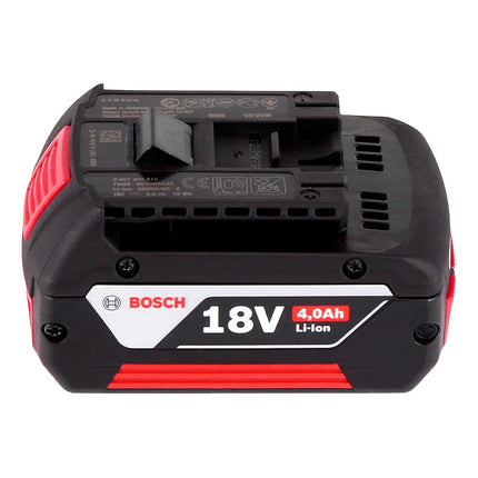 Bosch GSB 18V-55 Trapano a percussione professionale a batteria 18 V 55 Nm brushless + 1x batteria ricaricabile 4,0 Ah + L-Boxx - senza caricabatterie