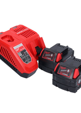 Milwaukee M18 FMTIW2F12-602X Akku Schlagschrauber 18 V 745 Nm 1/2" Brushless + 2x Akku 6,0 Ah + Ladegerät + HD Box