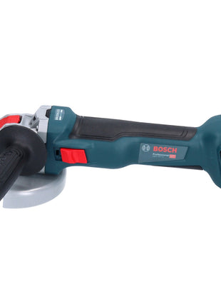 Bosch GWX 18V-10 Meuleuse d'angle sans fil professionnelle 18 V 125 mm X-LOCK Brushless + 2x Batteries 2,0 Ah + Chargeur + L-Boxx