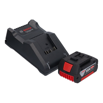 Bosch GWX 18V-10 Smerigliatrice angolare professionale a batteria 18 V 125 mm X-LOCK Brushless + 1x batteria ricaricabile 5,0 Ah + caricabatteria + L-Boxx