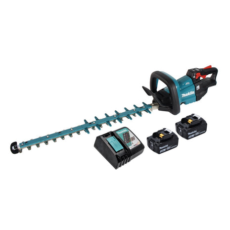 Makita DUH 602 RT2 Akku Heckenschere 18 V 60 cm Brushless + 2x Akku 5,0 Ah + Ladegerät - Toolbrothers