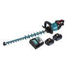 Makita DUH 602 RG2 Akku Heckenschere 18 V 60 cm Brushless + 2x Akku 6,0 Ah + Ladegerät - Toolbrothers