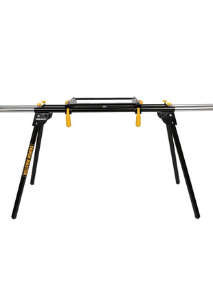 TOUGH MASTER Gehrungssägenständer 200cm, zusammenklappbar, robust, mit stabilen Beschlägen, verstellbaren Stützarme, Schnellspannklemmen ( TM-MS200U ) - Toolbrothers